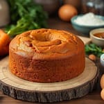 Bolo de cenoura sem glúten e sem lactose Bolo de cenoura sem glúten e sem lactose