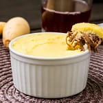 Escondidinho saudável com purê de mandioquinha Escondidinho saudável com purê de mandioquinha